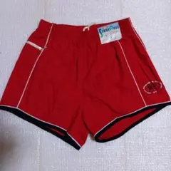 Summer Land 水着 Lサイズ 赤昭和レトロ日本製