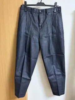 ジョゼフオム　JOSEPH HOMME コーティングデニム　テーパードパンツ
