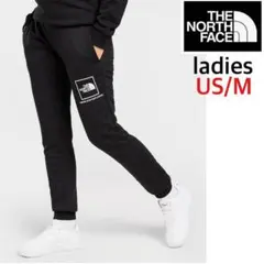 【海外限定】TNF レディース ジョガーパンツ 黒 US/M 日本サイズL