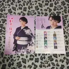 市川由紀乃心かさねてパンフレット2枚セット