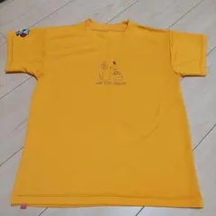 バスケTシャツ　スヌーピー 140 やまぶきいろ