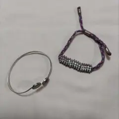 ブレスレットセット。