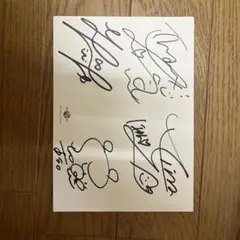 Silent Siren直筆サイン