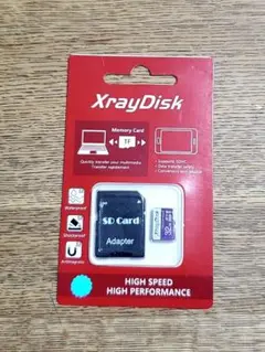⭐在庫処分セール⭐新品XrayDisk TFカード SDアダプター付き　即日発送