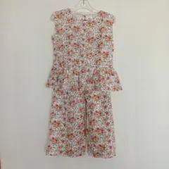 ペアマノン　セットアップ　花柄