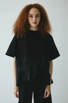 Herin.CYE Frill A-line cut tops