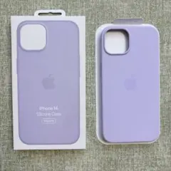 新品未使用· iPhone 14 シリコンケース ラベンダー MagSafe対応