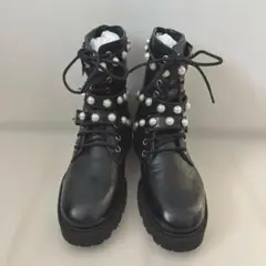 【新品未使用品！】 ZARAパールブーツ 36