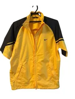 ほぼ未使用品✨Nike ゴルフ 半袖 ジャケット イエロー/ブラック 軽量