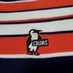美品 CHUMS チャムス ブービー ボーダー ポロシャツ