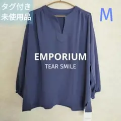 EMPORIUM　チュニック　M ネイビー タグ付き未使用品