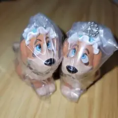ディズニー　キャラクター　DOG スイングマスコット　ナナ　ガチャガチャ
