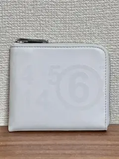 新品 MM6 メゾンマルジェラ コインケース ミニウォレット ミニ財布 ホワイト