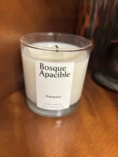 admision Bosque Apacible アロマキャンドル
