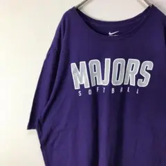 USA古着 ナイキ NIKE オーバーサイズ Tシャツ パープル