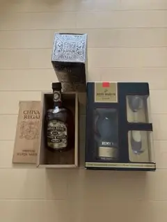 2本セット シーバス12年 レミーマルタンVSOP