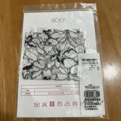 新品未使用VICKYレースマスクカバー白紺ビッキージャヴァ