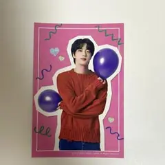 BTS JPFC 会報 アンケート 特典 ポストカード JIN