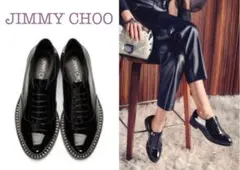 Jimmy Choo レースアップ フラットシューズ 36