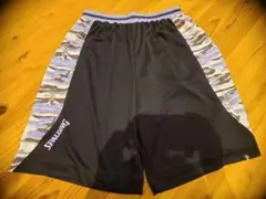 SPALDING バスケットパンツ (ブラック)160cm