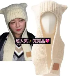 vivienne westwood キャットイヤー　ニット帽 完売♡人気✨VivienneWestwoodキャットイヤーフラップニット帽