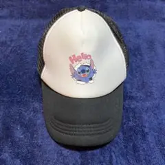 Disney・リロアンドスティッチ子供用キャップ黒