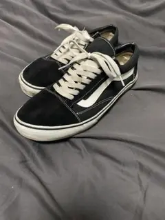Vans ブラック スエード スニーカー