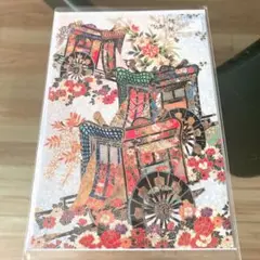 【未開封】クリスマス お正月用 和風 グリーティングカード 絵葉書
