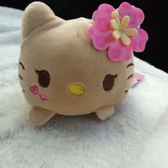 【新品未使用】　日焼けキティ　　もちもちころころ　 ぬいぐるみ マスコット