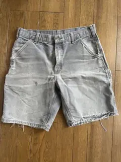 カーハート(carhartt) ペインターショーツ　ボロW33