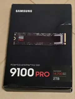 Samsung M.2 PCI-E SSD 9100 PRO 2TB 新品未開封