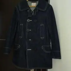 【美品・タグ付き】BONCOURA カシミヤ混 ウールメルトンピーコート 38 Pea Coat Cashmere Melton Navy – BONCOURA Official Online Store