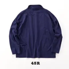 【新品未使用】45R | 度詰天竺の908モックネック馬Tシャツ