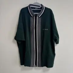 XLARGE ストライプ ポロシャツ オーバーサイズ