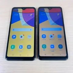 2台セット SIMフリー Galaxy A21 SCV49 T3014