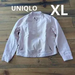 UNIQLO　ジャンバー　ピンク　XL　レディース　コットン100%