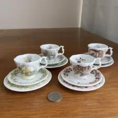 ブランブリーヘッジ ミニチュア カップ ソーサー プレート フォーシーズンズ
