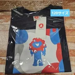 関西万博2025ミャクミャク　キッズTシャツ　120センチ 新品ネイビー