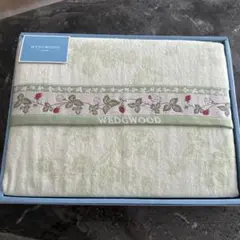 WEDGWOOD 新品 タオルケット ワイルドベリーデザイン