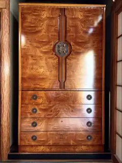 ★昭和レトロ・欅・和箪笥・着物タンス・桐・婚礼家具・アンティーク