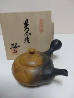 常滑焼 桜山造（水上清）急須 茶注 煎茶道具 水上清 常滑焼 桜山 急須 未使用