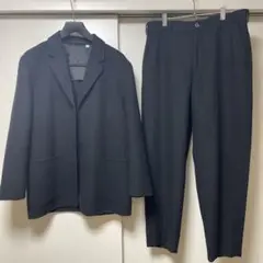 UNIQLO U ウールブレンドテーラードジャケットu0026ワイドフィットパンツセット