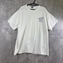 Reeling in 50 魚柄 両面プリントTシャツ/オーバーサイズ