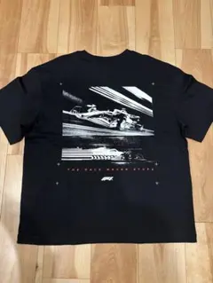 H&M / 映画「F1」コラボ 半袖 ルーズフィット ムービーTシャツ 新品 M