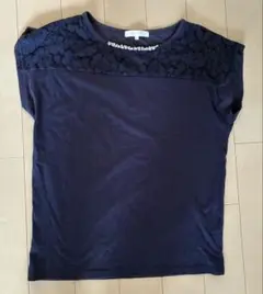 ワールド　glove 半袖Tシャツ　ネイビー　M