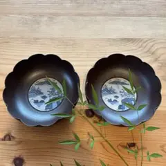 古い清水焼の中鉢＊２個