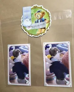 未定事件簿 Chugai Grace Cafe 左京静真 購入特典　2枚