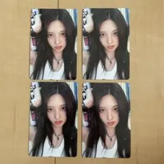 IVE Be Alright ソロジャケ　トレカ　ガウル　4枚