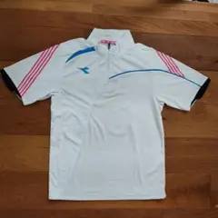 DIADORA ジッパーポロシャツ 150