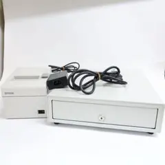 美品■エプソン　サーマルプリンター＆ドロアー　TM-T20Ⅱ■エアレジ対応　動済 □エプソン サーマルプリンター＆ドロアー TM-T20Ⅱ□エアレジ